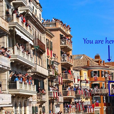 Ideally Situated Corfu Old Town Apartment Zewnętrze zdjęcie