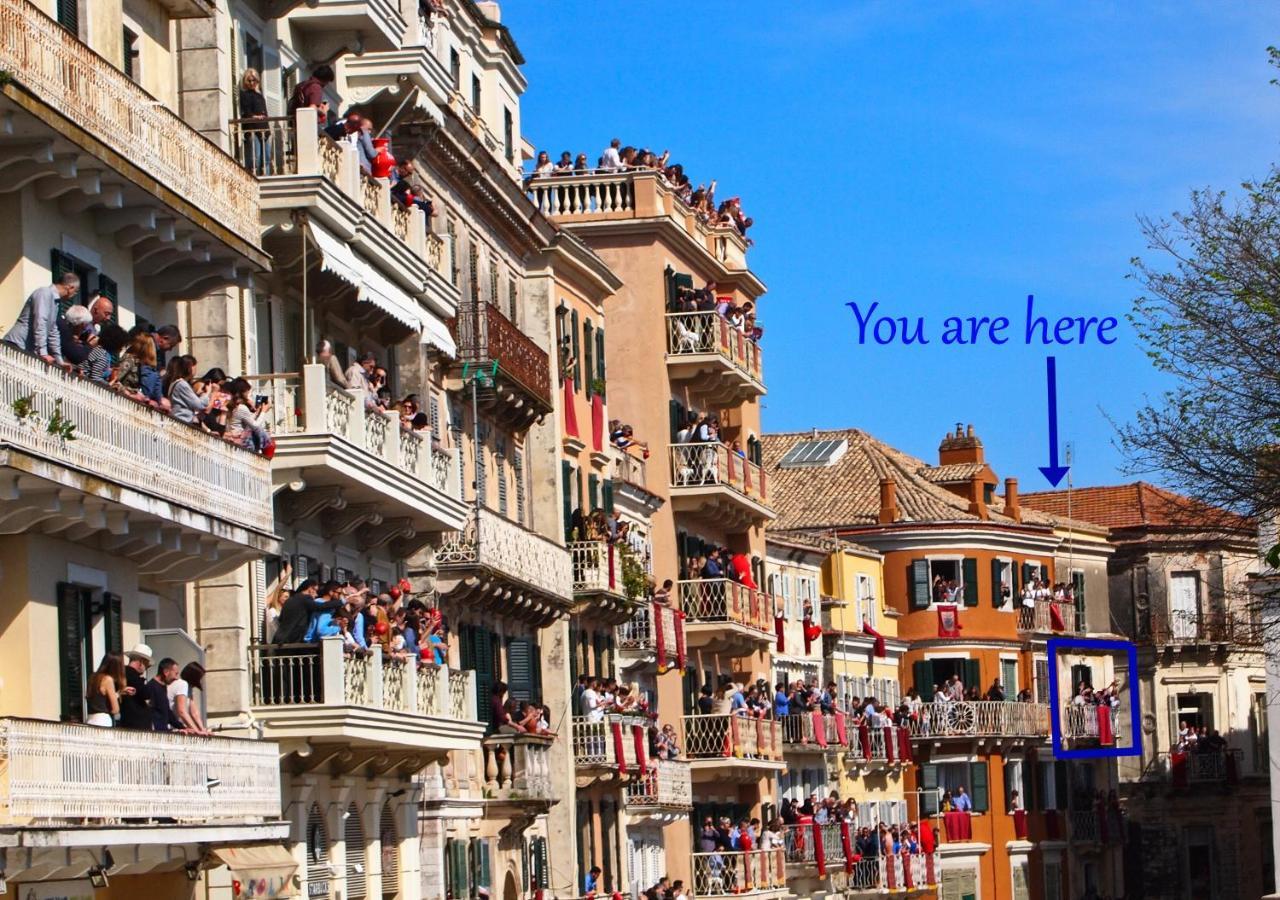 Ideally Situated Corfu Old Town Apartment Zewnętrze zdjęcie